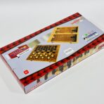 ⁦شطرنج خشبي كلاسيكي قابل للطي والإغلاق 3 في واحد ممتاز⁩ - الصورة ⁦3⁩