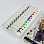 ⁦الوان زيتية فابر كاستل الأصلية 12 لون عبوة 9 مل⁩ - الصورة ⁦2⁩