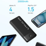 باور بانك أصلي 2 مداخل من شركة انكر 20000 مللي 15 وات ANKER 326