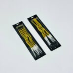 ⁦شموع ذهبية مموجه للكيك مناسبة لـ عيد الميلاد والمناسبات الراقية 6 شموع⁩ - الصورة ⁦2⁩