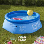 حوض سباحة مقاس 2.44 متر ارتفاع 76 سم من شركة INTEX