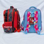 ⁦حقيبة فاخرة رسومات 4 جيوب سوستة درجة اولى مناسبة من صف ثالث إلى خامس⁩ - الصورة ⁦2⁩