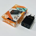 كركوبة شاحن بقوة   22.5W بتقنية الشحن السريع 2 مداخل بحماية ضد الحرارة