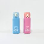 ترمس مياه شراب تصميم دبدوب للأطفال عبوة نصف لتر
