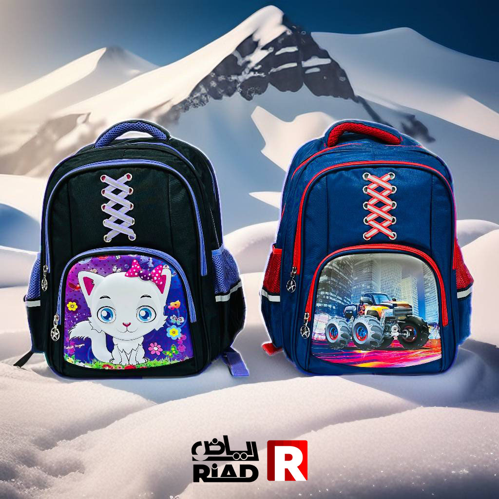 photo_1_2024-07-28_12-49-36 حقيبة فاخرة مدرسية مناسبة من الصف الثاني 4 جيوب FUNON - الصورة 1