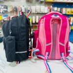 ⁦حقيبة مدرسية نجوم فاخرة مع كوتي 5 جيوب ، اسفنج طبي من الظهر للإعدادي والثانوي⁩ - الصورة ⁦2⁩