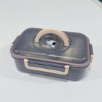 ⁦لانش بوكس درجة اولى ستانستيل مع ملعقة مانع للتسرب⁩ - الصورة ⁦3⁩