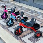 ⁦دراجة اطفال ثلاثية حديد مع سلتين للأعمار من سنتين إلى 6 سنوات⁩ - الصورة ⁦2⁩