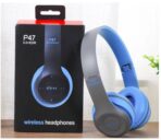 ⁦سماعة رأس بلوتوت + ميموري  P47 تشتغل بالشحن⁩ - الصورة ⁦4⁩