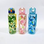 ترمس ماء بلاستيك شراب رسومات زاهية عبوة 700مل