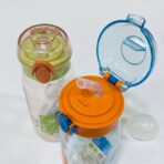 ⁦ترمس اطفال درجة اولى مع مصفاة نكهة طوبو  مص عبوة 500 مل⁩ - الصورة ⁦2⁩