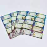 لصقة طوابع اسم ميسي 40 طابع للكراسات والكتب