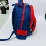 ⁦حقيبة مدرسية مناسبة لـ صف اول مع اسفنج للظهر رسمة ايلسا & سبايدر مان⁩ - الصورة ⁦2⁩