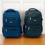 ⁦حقيبة فاخرة مناسبة للمدرسة و للعمل اليومي مع اسفنج حمايةللظهر دراسة ولابتوب وسفر⁩ - الصورة ⁦3⁩