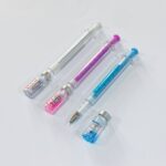 قلم حبر خط اسود حقنة مع تغذية كيوت