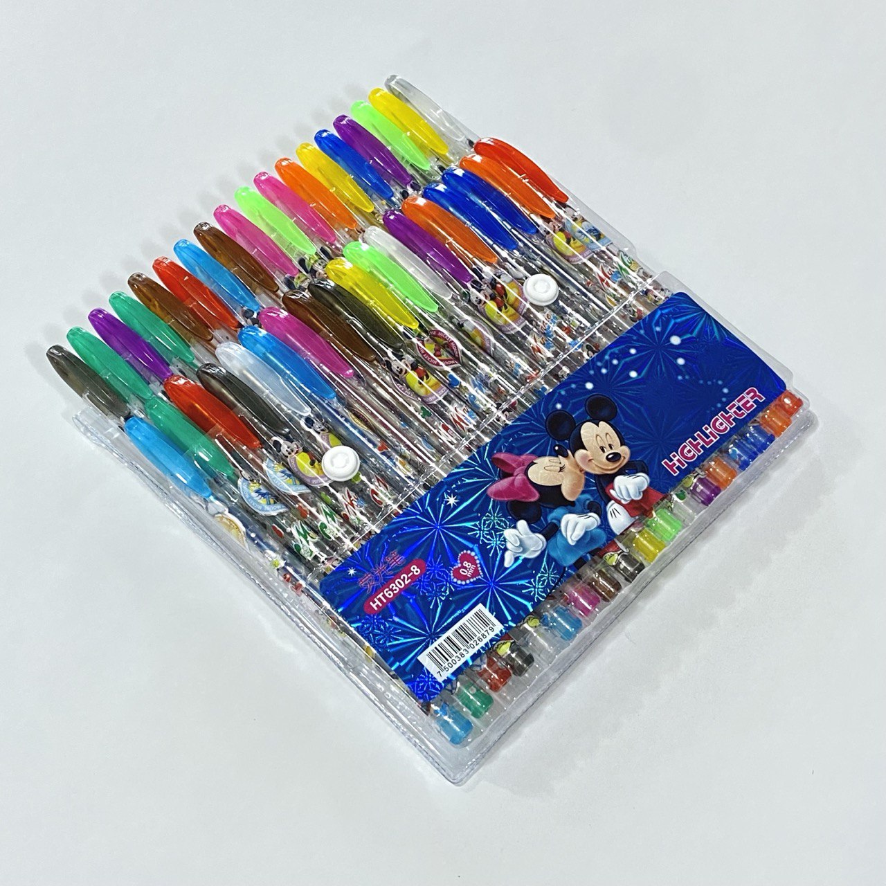 photo_1_2024-08-27_16-14-30 مجموعة اقلام لمعه 36 لون ميكي ماوس - الصورة 1