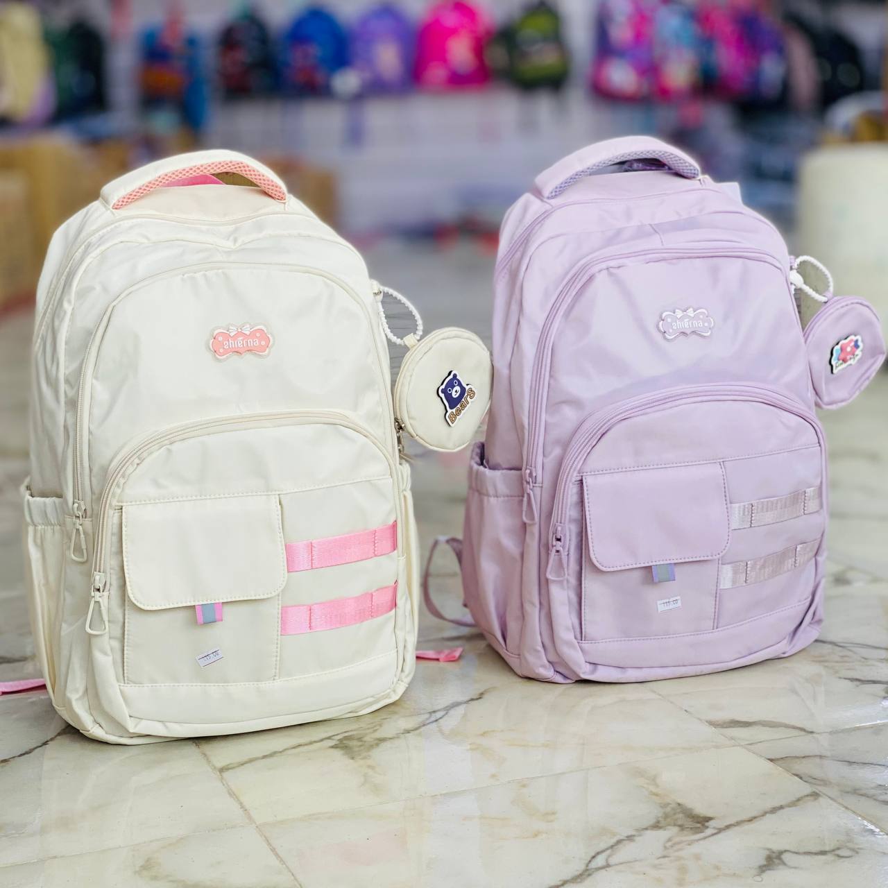 photo_2_2024-08-17_20-07-34 حقيبة بناتية كيوت للثانوي والاعدادي بنات ممتازة مع كوتي - الصورة 1