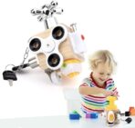 لعبة ذكاء للأطفال تنمية قدراتهم الحسية والسمعية والبصرية من عمر سنه ونص