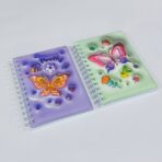 دفتر ملاحظات فراشة اسفنجي حجم متوسط