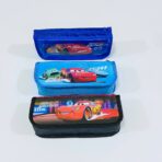 ⁦مقلمة ادوات سيارات 2 جيب  بـ 3 ألوان مقاس 20.5*9*4.5 سم⁩ - الصورة ⁦2⁩