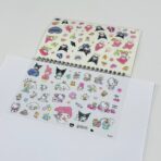 ⁦مذكرة طوابع بناتية سانريو و هيلو كيتي 10 ورقات⁩ - الصورة ⁦4⁩