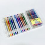 طقم اقلام لمعه فاخرة 12 لون من montex