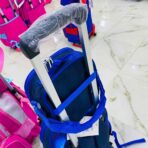 ⁦حقيبة جر درجة اولى عجلات 3 قطع، شنطة فطور و مقلمة ادوات يد ألمنيوم 2 أطوال قومه مطاط⁩ - الصورة ⁦7⁩