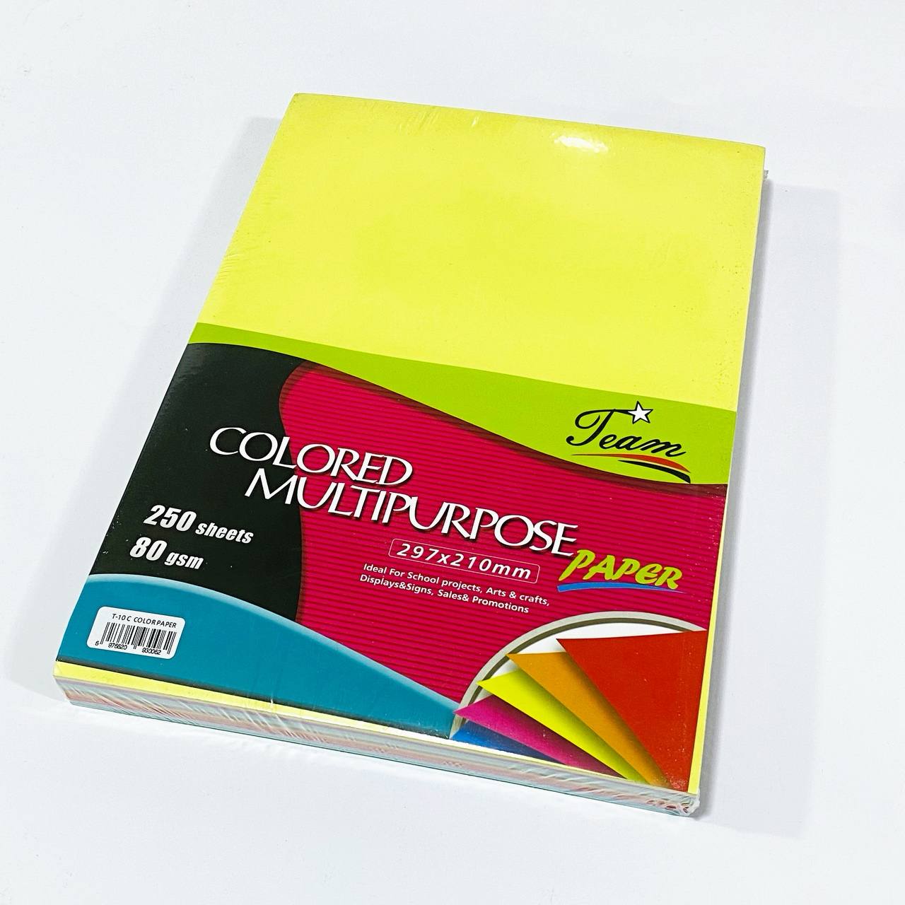 photo_12_2024-09-13_21-18-31 ورق طباعة ملون A4 رزمة 250 ورقة 10 الوان 80 قرام - الصورة 1