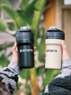 ⁦مق حراري فاخر SPORT شراب و طوبو يحفظ ساخن وبارد 500 مل⁩ - الصورة ⁦8⁩