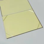 ⁦حاملة شهادة شكر و تقدير خشبية بتصميم ذهبي عبارة شهادة⁩ - الصورة ⁦2⁩