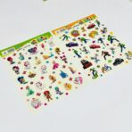 ⁦ورقة طوابع شخصيات للأطفال مشكلة أولاد & بنات⁩ - الصورة ⁦3⁩