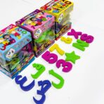 ⁦مجموعة حروف عربي انجليزي أرقام مغناطيسية فوم لاصقة على السبورة⁩ - الصورة ⁦6⁩