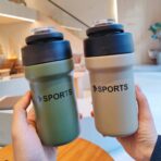 ⁦مق حراري فاخر SPORT شراب و طوبو يحفظ ساخن وبارد 500 مل⁩ - الصورة ⁦12⁩