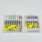 ⁦اقلام هايلايتر قابلة للمسح من فلامينجو 6 & 8 خطاطات⁩ - الصورة ⁦4⁩