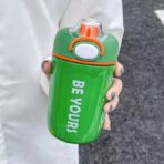 ⁦مق فاخر حافظ حراري مع علاقة 420 مل عبارة BE YOURS⁩ - الصورة ⁦3⁩