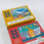 ⁦لعبة بازل تركيب الصور عملاقة للأطفال من عمر 3 سنوات⁩ - الصورة ⁦4⁩