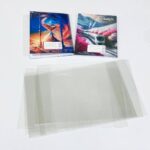 غلاف كراسات شفاف عبوه 8 قطع