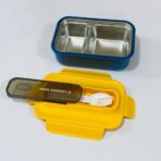 ⁦لانش بوكس درجة اولى مع ملعقة وشوكة⁩ - الصورة ⁦4⁩