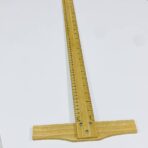 ⁦مسطرة حرف T خشبية للرسم المعماري والهندسي والتصميم الداخلي⁩ - الصورة ⁦3⁩