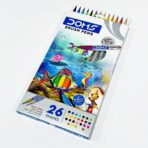 الوان فرشاة مائية دومز 26 لون رأس ناعم للرسامين