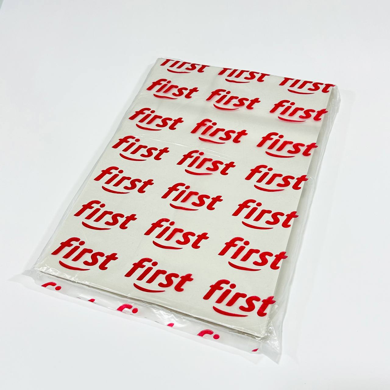 photo_1_2024-10-13_11-25-44 ورق تغليف سندويتشات ممتاز وأكل First عبوة 200 ورقة - الصورة 1