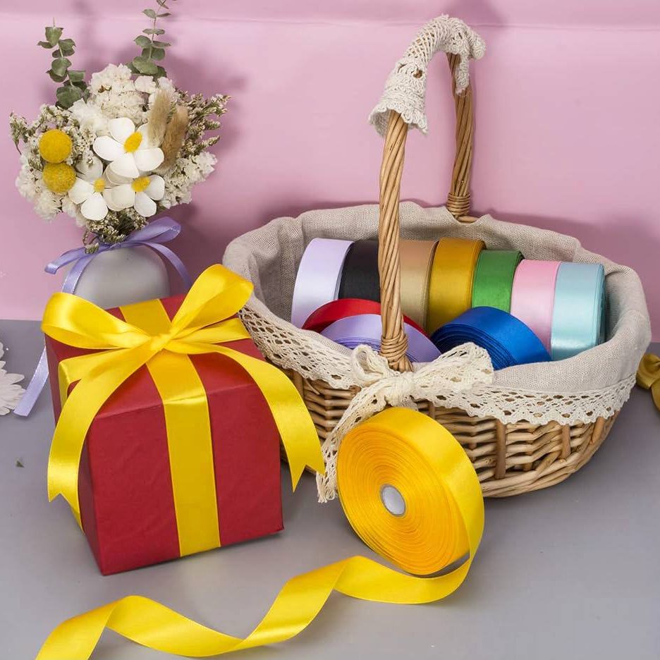 photo_1_2024-10-21_02-44-41 شريط قماش ساتان لتغليف وربط الهدايا عرض 2.5 سم - الصورة 1