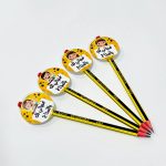 قلم رصاص هدية تشجيعية مع عبارة تمنياتي لك بالنجاح