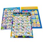 وسيلة تعليمية للأطفال حروف عربية & أرقام & حروف انجليزية