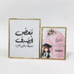 ⁦كاترو صور راقي حديد ذهبي ستاند + تعليق للتصاميم والهدايا⁩ - الصورة ⁦4⁩