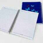 ⁦مذكرة عربي فراشات للكلية ورق ممتاز 120 ورقة فنون⁩ - الصورة ⁦3⁩