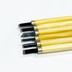 أدوات نحت وحفر على الخشب والصلصال والمواد اللينة 6 قطع