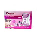 جهاز ازالة الشعر والتنعيم للجسم والقدمين 3 في واحد من Kemei