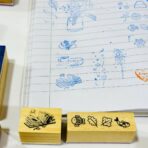 ⁦طقم اختام خشبية راقية لمحبين الزينة والآرت جورنال⁩ - الصورة ⁦3⁩