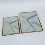 ⁦كاترو صور راقي حديد ذهبي ستاند + تعليق للتصاميم والهدايا⁩ - الصورة ⁦6⁩